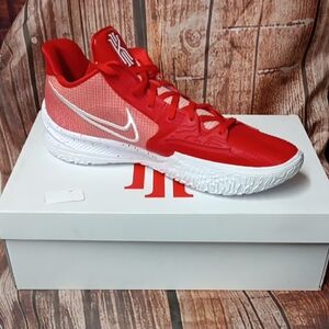 Nike Red and White Athletic Shoes